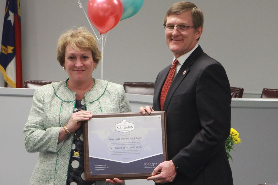 New Hope Elementary earns accreditation as a quality school New Hope Elementary earns accreditation as a quality school